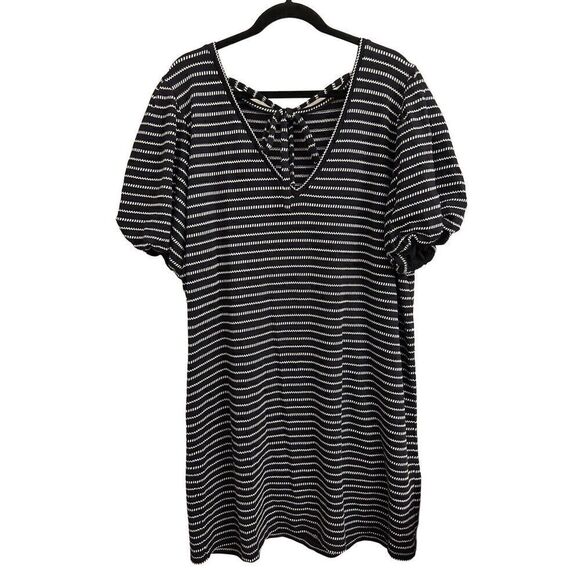 NWT LOFT Beach puff / balloon sleeve dress XXL - Picture 2 of 8